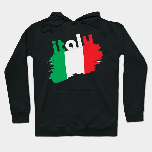 Italy Flag shirt - Italia Country Heritage Pride T shirt Hoodie by hardworking